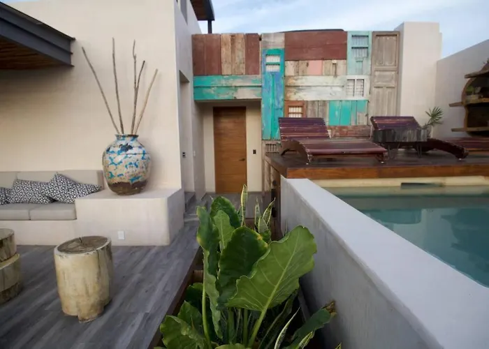 Stylish & Luxury Penthouse & Apartment, Private Pool, Private Hot Tub, Terrace And Roof At Jungle