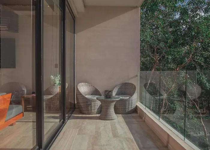 Stylish & Luxury Penthouse & Apartment, Private Pool, Private Hot Tub, Terrace And Roof At Jungle Apartment Tulum