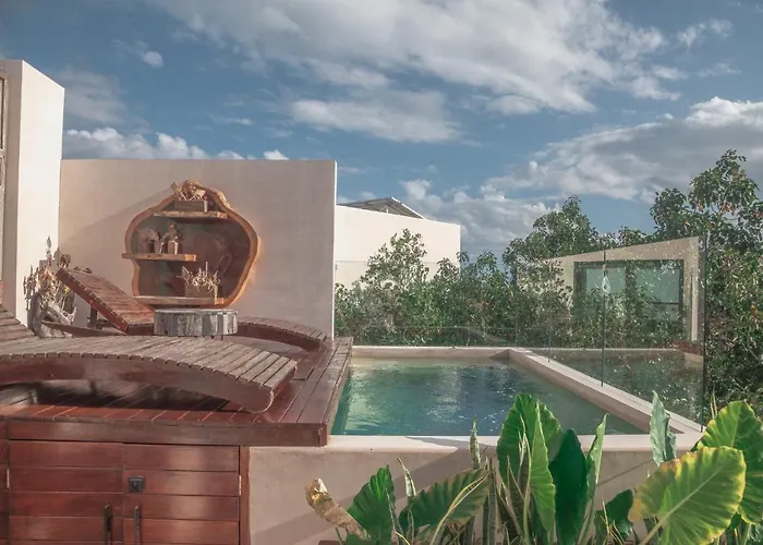 Apartment Stylish & Luxury Penthouse & Apartment, Private Pool, Private Hot Tub, Terrace And Roof At Jungle *