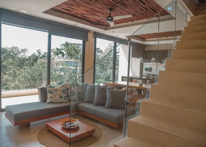 Appartamento Stylish & Luxury Penthouse & Apartment, Private Pool, Private Hot Tub, Terrace And Roof At Jungle Tulum