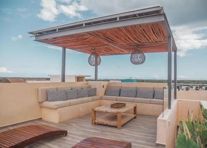 Appartamento Stylish & Luxury Penthouse & Apartment, Private Pool, Private Hot Tub, Terrace And Roof At Jungle Tulum